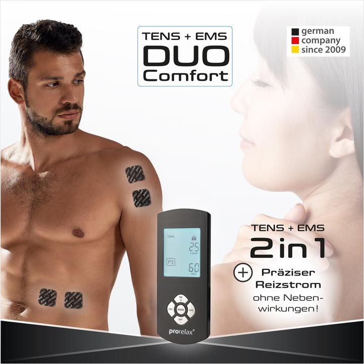 Actual product image Prorelax TENS+EMS DUO Comfort