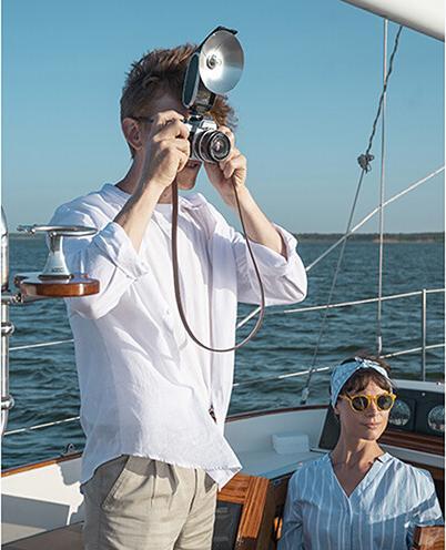 Immagine prodotto Godox Retro Lux Senior Rosso (Macroflash, Canon, Fujifilm, Nikon, Olympus, Pentax, Sony)