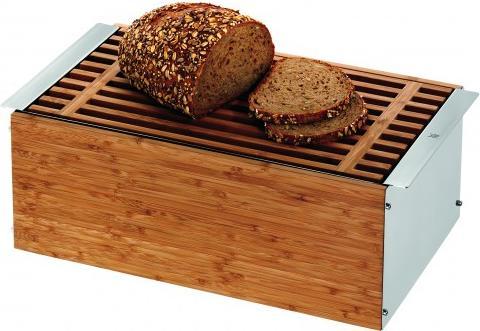 Produktbild WMF Brotkasten Brotbox mit abnehmbarem Schneidbrett 43x25x15cm Bambus Gourmet