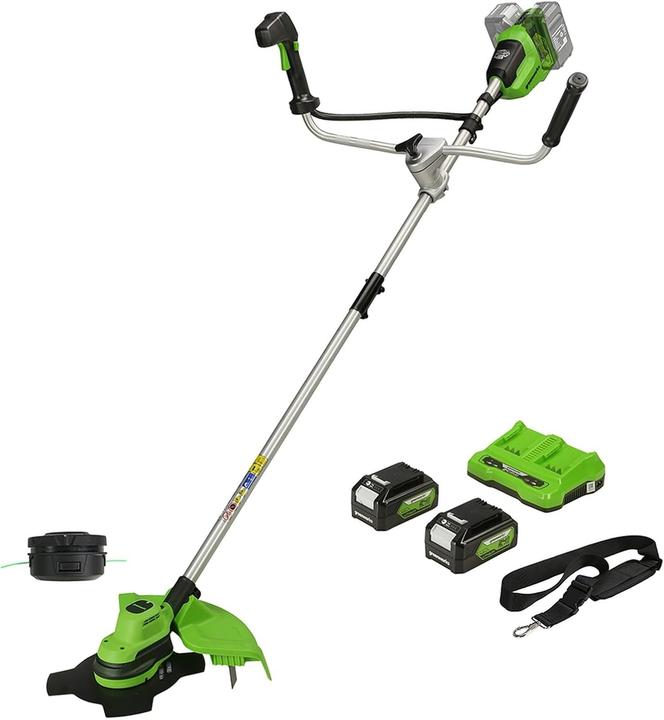 Greenworks Brushless Cordless String Trimmer with Harness (Trim line)