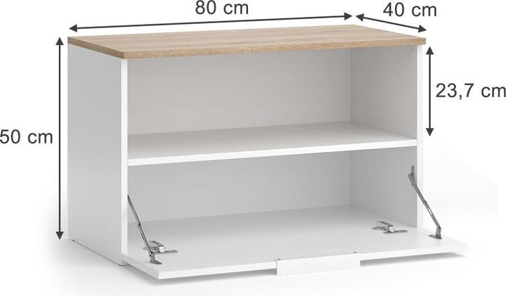 Actual product image Vicco Wido with 1 closed compartment