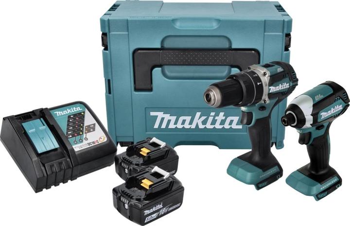 Actual product image Makita DLX2180TJ Set (Rechargeable battery operated)