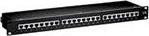 Actual product image equip 19" patch panel: 24 port, 1U