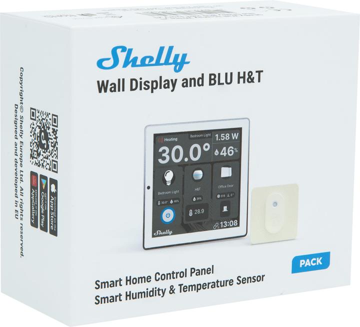 Produktbild Shelly Wall Display White + BLU H&T Ivory