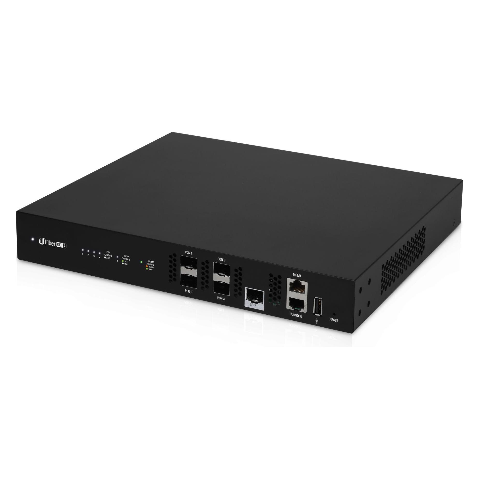 Ubiquiti UFiber OLT UF-OLT-4 (4 Ports), Netzwerk Switch, Grau