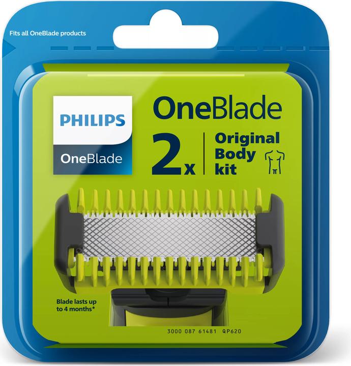 Productafbeelding Philips OneBlade Face + Body Kit (2 x)