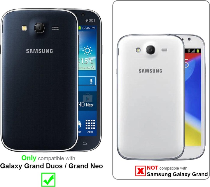 Productafbeelding Cadorabo Glas ter bescherming van het scherm (1 Stuk, Samsung Galaxy Grand DuoS, Samsung Galaxy Grand Neo)