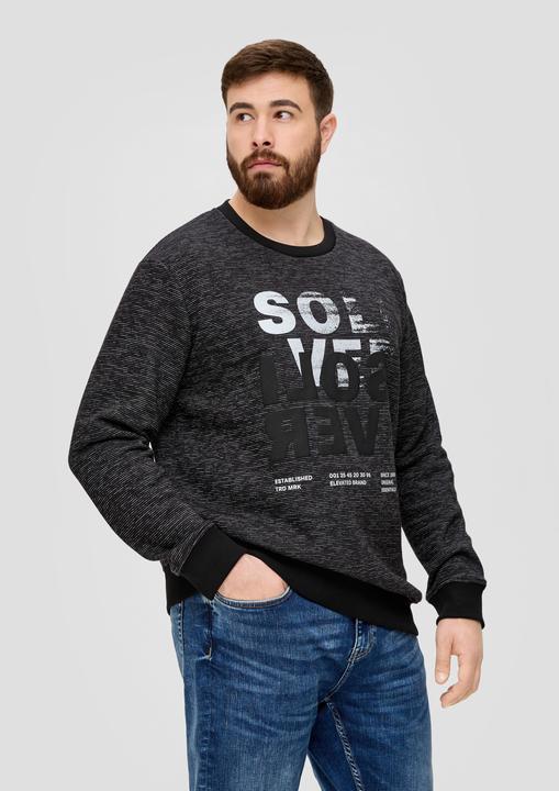 Produktbild s.Oliver Sweatshirt Sweatshirt mit Logoprint (XXL)