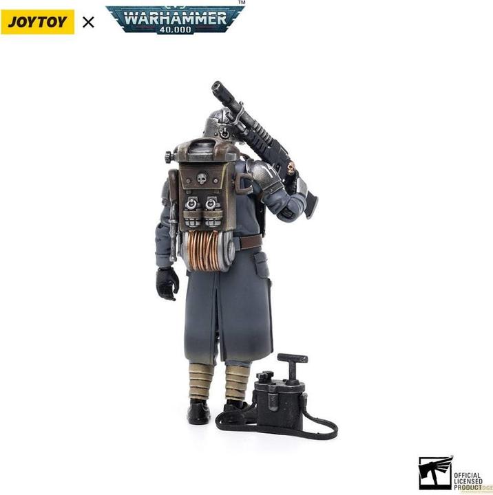 Produktbild Joy Toy Warhammer 40k figurine 1/18 Death Korps of Krieg Veteran Squad Guardsman Demolitions Specialist 10 c