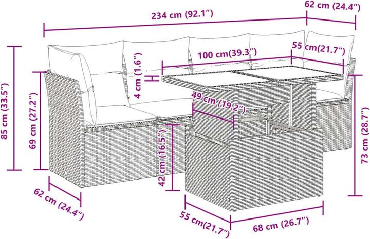 Produktbild vidaXL Elio