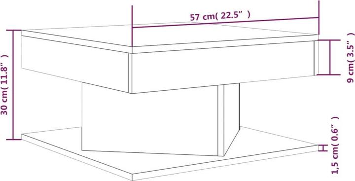 Image du produit vidaXL Couchtisch