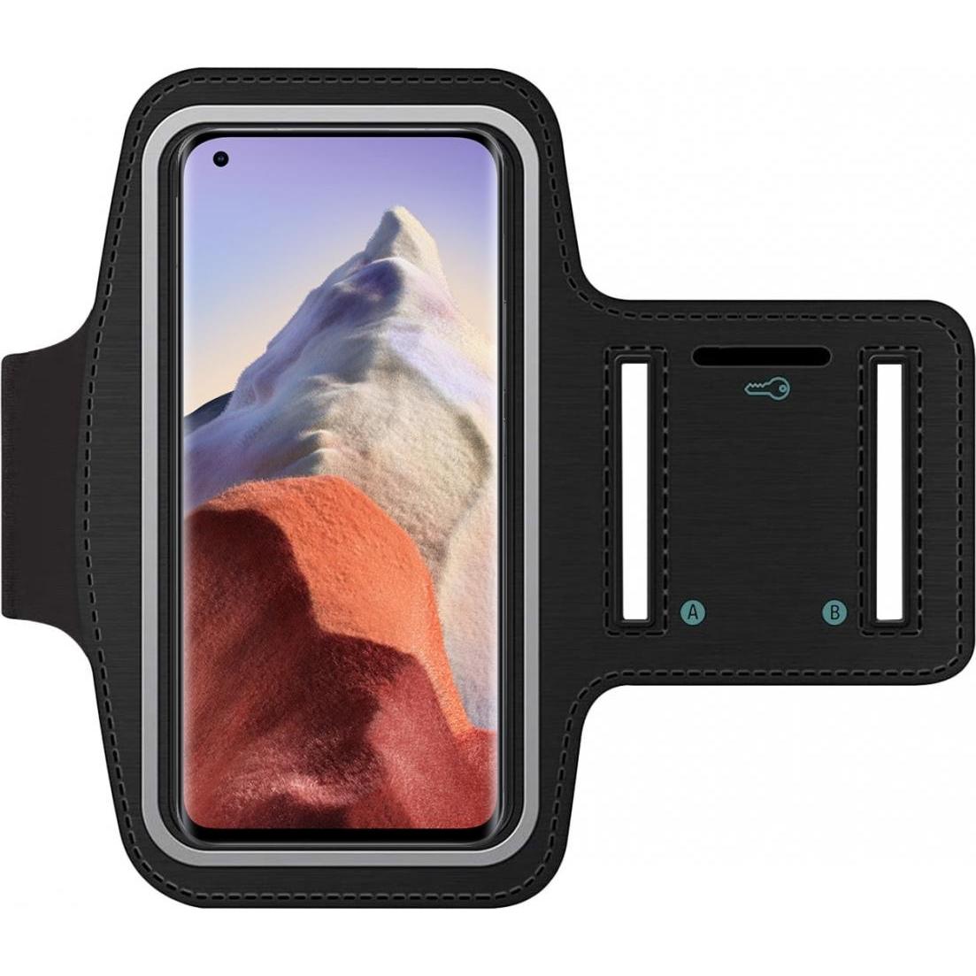 SmartFitness Xiaomi Mi 11 Ultra Handy Sport Armband, Smartphone Sportarmband, Schwarz