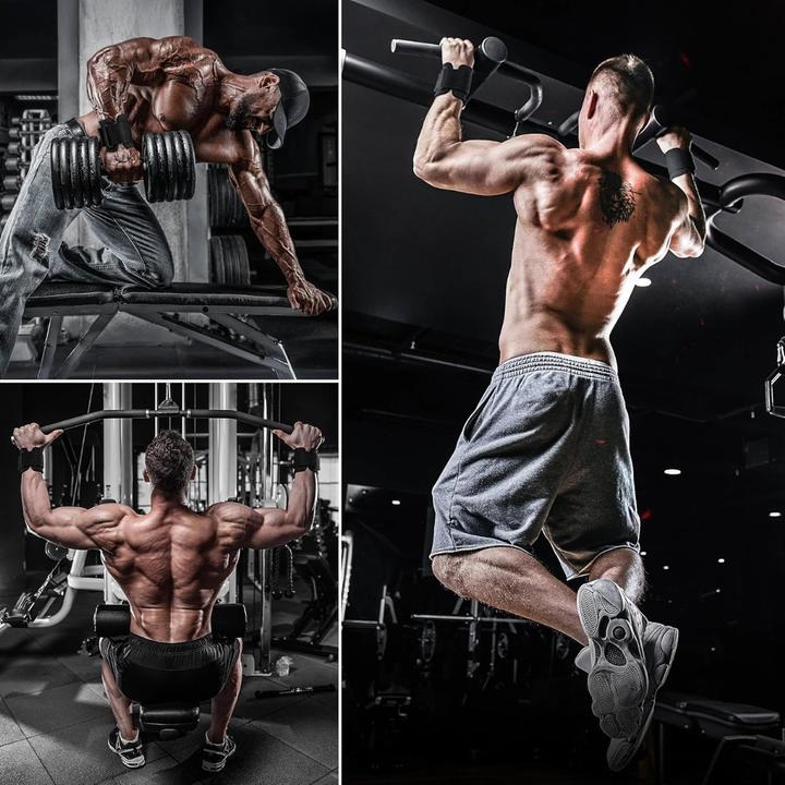 Actual product image Rdx Gym Hook Strap Red Plus (One size)