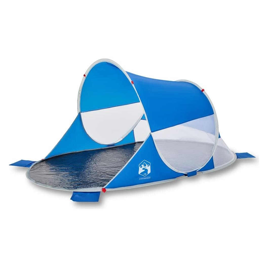 VidaXL, Zelt, (Strandzelt + Strandmuschel, 1.30 kg, 2 Personen)
