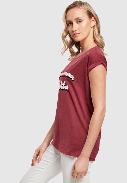 Image du produit Merchcode Ladies Summer Vibes Extended Shoulder Tee - 112619 (M)