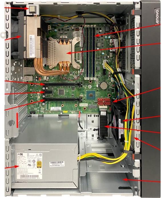 Produktbild Lenovo ThinkSystem ST50 V2 Xeon E-2324G 4C 3.1GHz 65W 1x16GB 3200MHz UDIMM 2x960GB 5400Pro SATA SSD (Intel Xeon E-2324G, 16 GB, Tower Server)