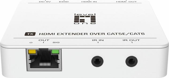 Actual product image LevelOne HDMI over Cat.5/6 Extender kit 4K 50 meters