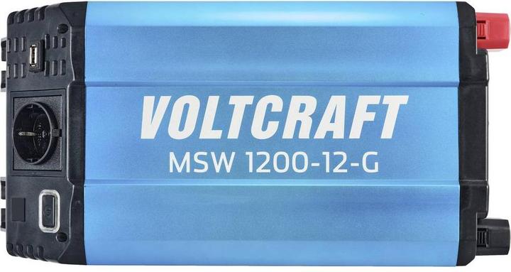 Productafbeelding Voltcraft Omvormer MSW 1200-12-G 1200W 12 V/DC - 230 V/AC