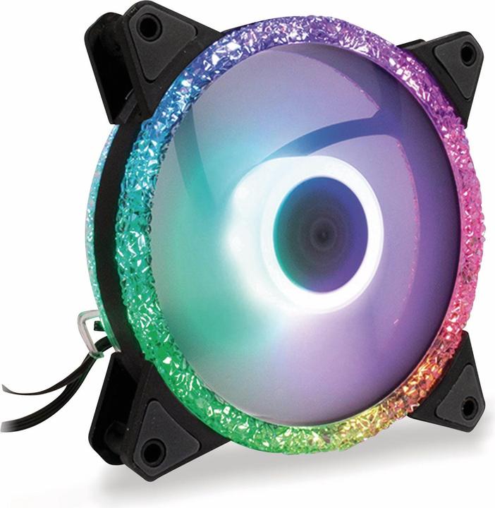 Immagine prodotto Intertech Inter-Tech RS-071 RGB Computer Case Fan 12 cm Nero (120 mm, 1x)