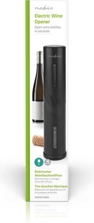 Actual product image Nedis Electronic Wine Opener ABS (Electric corkscrew)