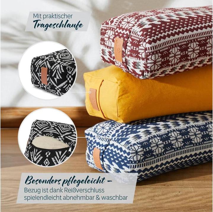 Image du produit DoYourSports Coussin de yoga Bolster Paravati (22 cm)