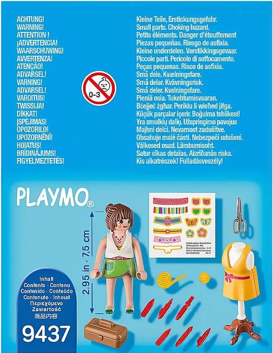 Produktbild Playmobil Modedesignerin (9437, Playmobil Special Plus)
