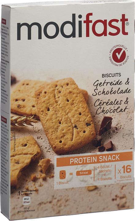 Image du produit Modifast Snack protéiné (Chocolate, 16 pcs, 234 g)