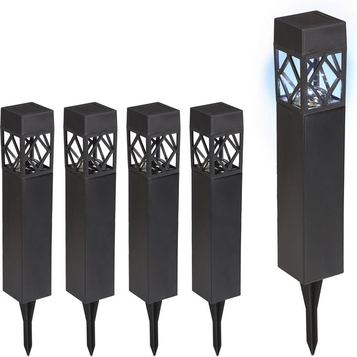 Produktbild Relaxdays Solarlampen Set (6500 lm, IP44)