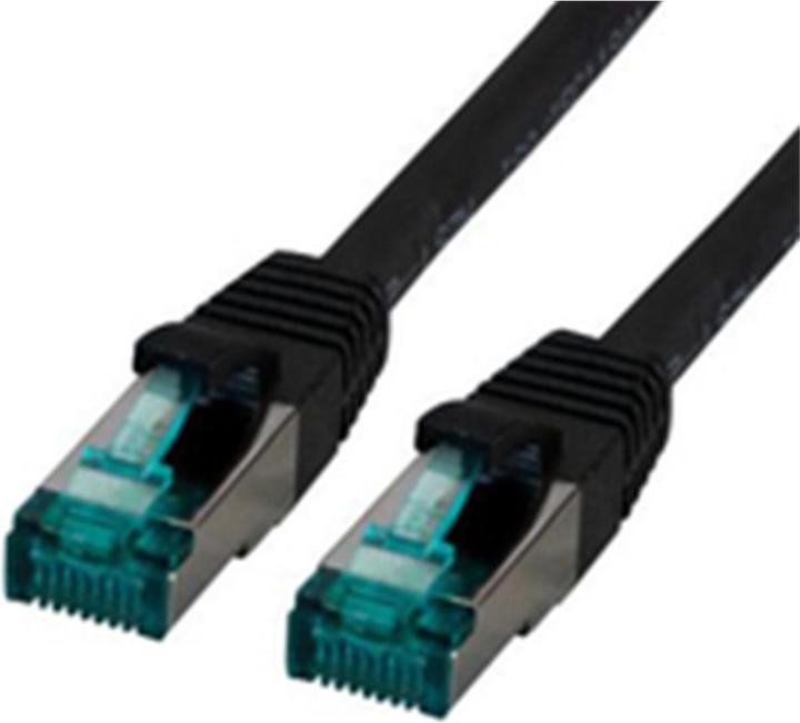 Produktbild M-Cab Mcab CAT6A S/FTP RJ45 LSZH 5.00M BK 10GBPS CU SHIELDED (S/FTP, CAT6a, 5 m)
