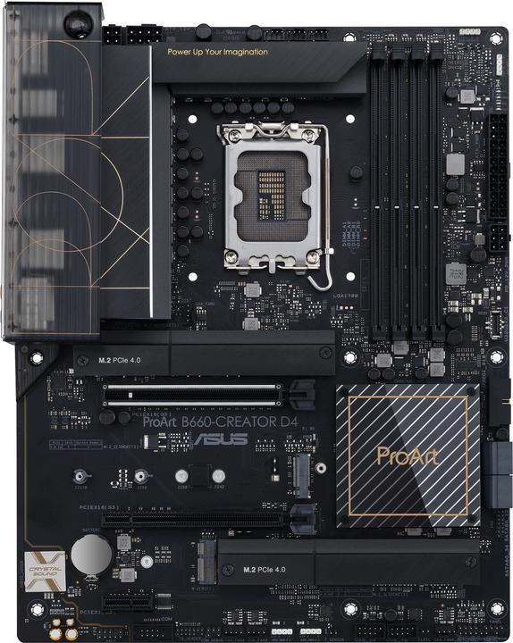 ASUS PROART B660-CREATOR D4 (LGA 1700, Intel B660, ATX)