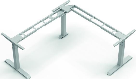 Actual product image Werkstarck Height adjustable electric desk system TQD Flex 90-180