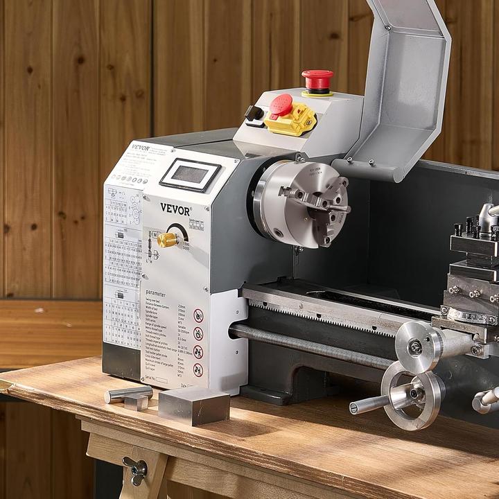 Actual product image Vevor 3-Jaw Self-Centering Lathe Chuck