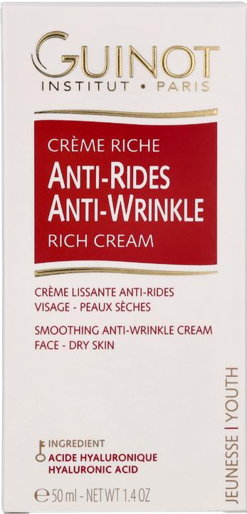 Image du produit Guinot Crème de nuit riche anti-rides 888 (50 ml, Crème de nuit)
