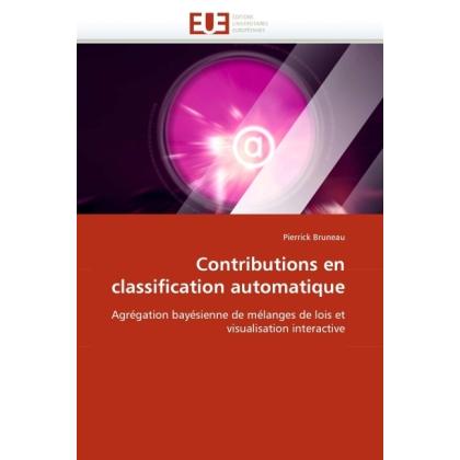Contributions en classification automatique, Fachbücher