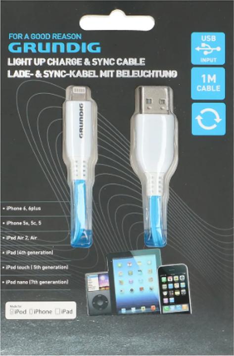 Image du produit Grundig Cable led 8pins 1mtr Blue (1 m)