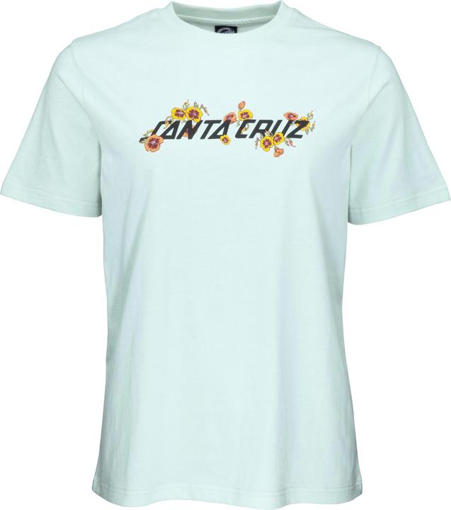 Actual product image Santa Cruz Poppy Strip T-Shirt (S)