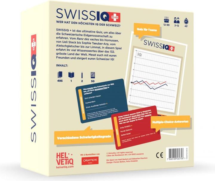 Immagine prodotto Helvetiq SwissIQ Plus (Tedesco)