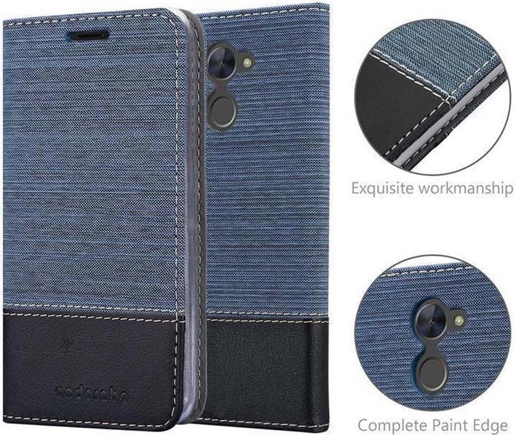 Actual product image Cadorabo Book Jeans Optics Cover (Huawei Enjoy 7 Plus)