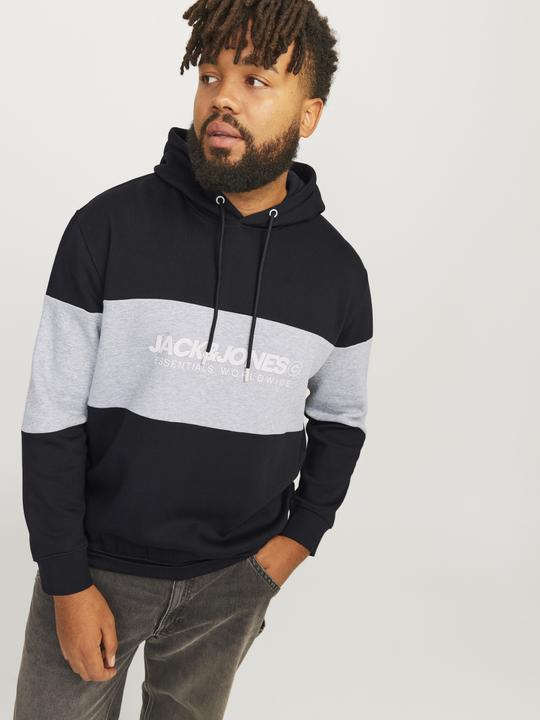 Produktbild Jack & Jones Jjelegacy Blocking Sweat Hood Noos Pls (7XL)