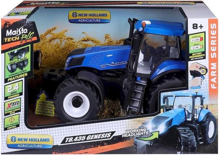 Actual product image Maisto RC New Holland Tractor 2.4 GHz