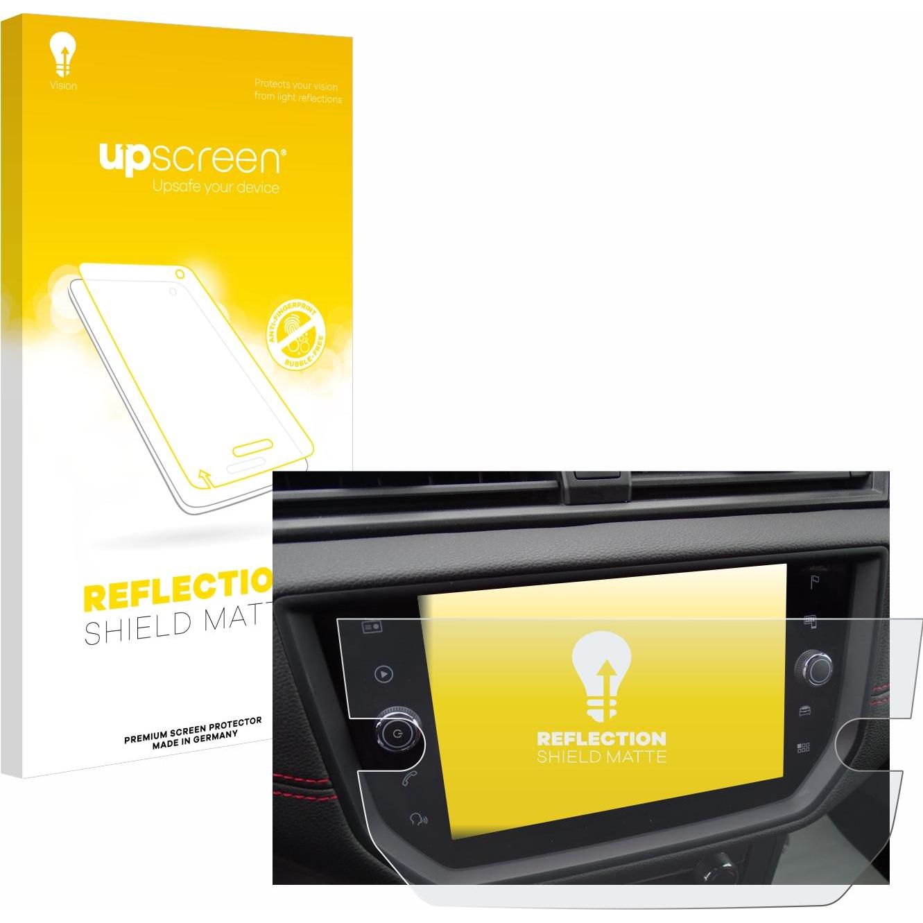 upscreen, Fahrzeug Navigation Zubehör, Schutzfolie Displayschutz Displayschutzfolie Folie Matt Entspiegelungsfolie