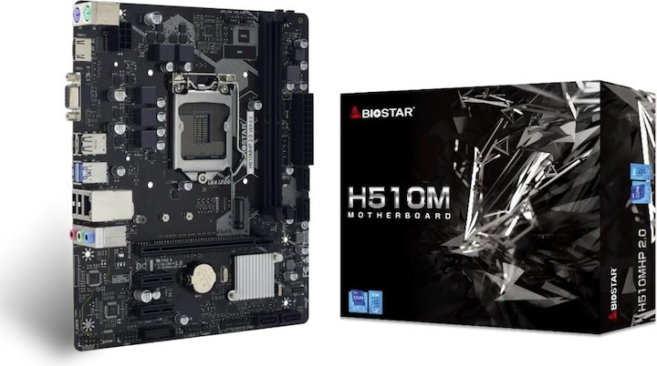 Actual product image Biostar H510MHP 2.0 (LGA 1200, Intel H510, mATX)