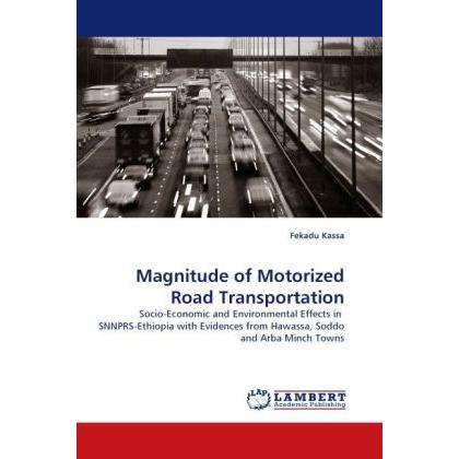 Magnitude of Motorized Road Transportation, Fachbücher