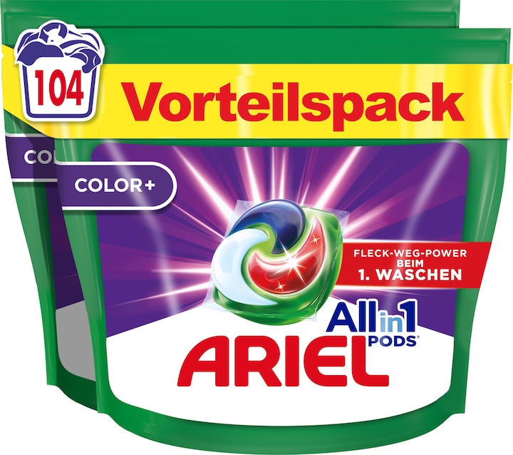 Productafbeelding Ariel All-in-1 (104 Wascycli, Pods)