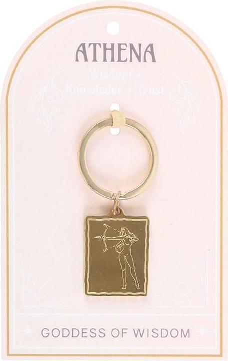 Actual product image Something Different Talisman Athena Keyring