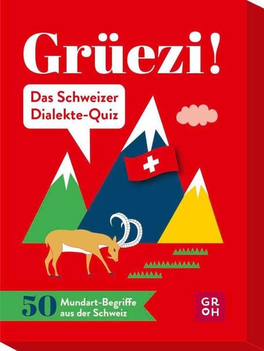 Immagine prodotto Ciao! Il quiz sui dialetti svizzeri (Tedesco)