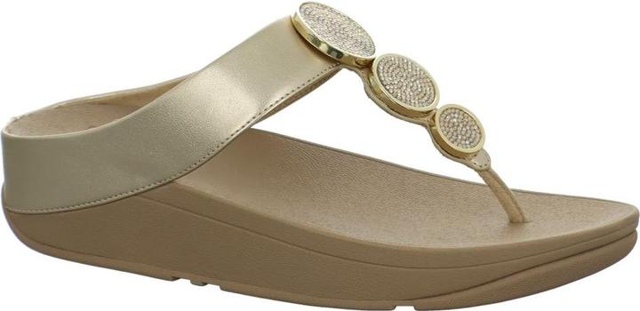 Actual product image Fitflop Halo Bead-Circle Metallic Toe-Post (39)