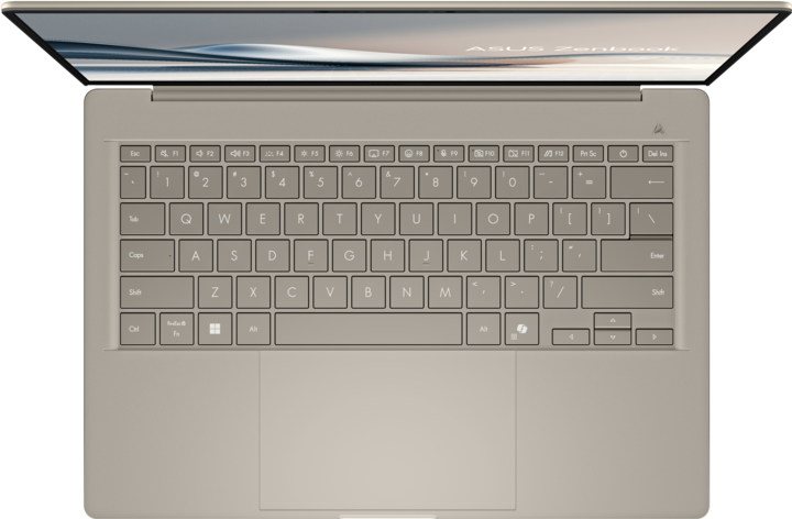 Actual product image ASUS Zenbook A14 (14", Snapdragon X Elite X1E-78-100, 32 GB, 1000 GB, DE)