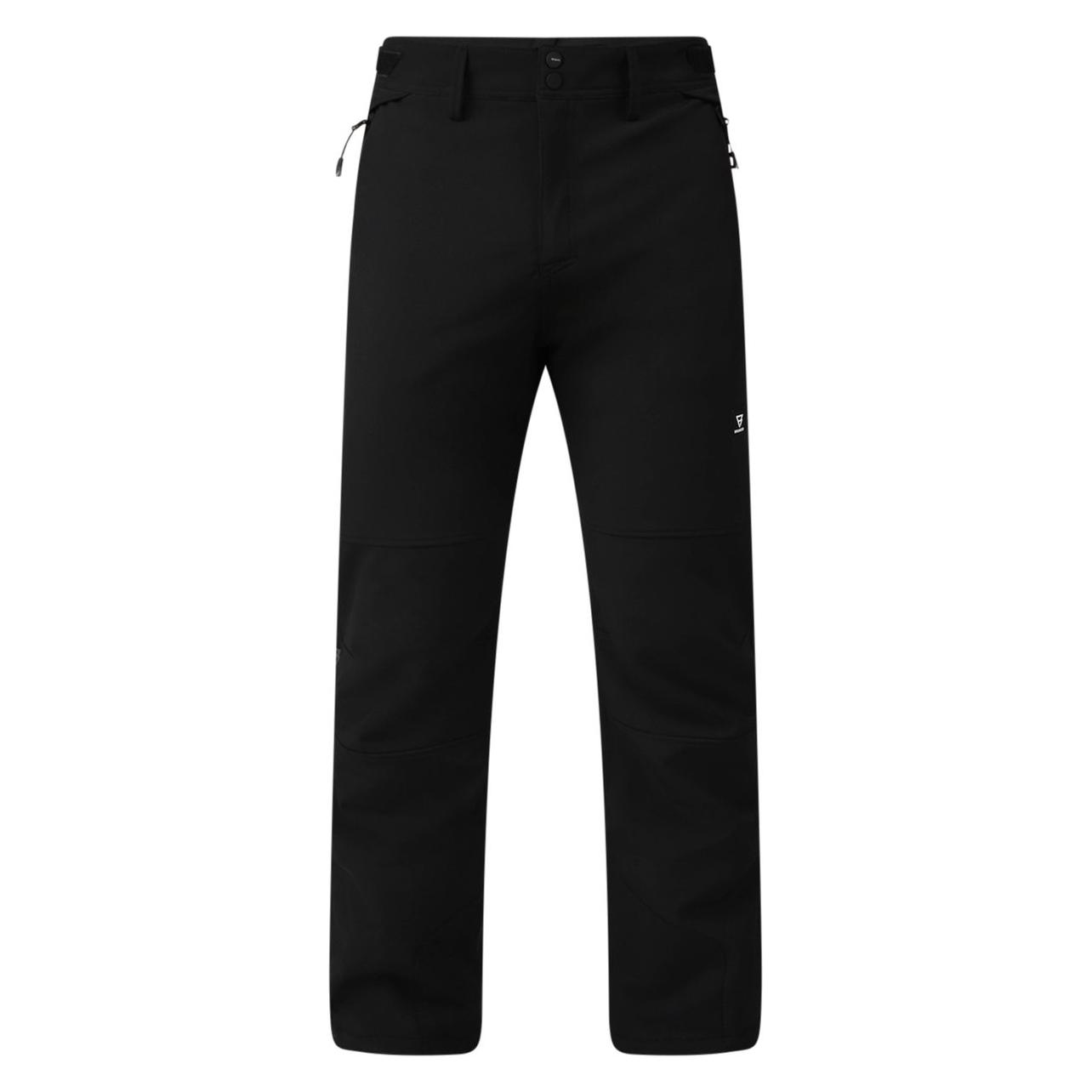 Brunotti, Mannen, Skibroek, Pantaloni Da Neve Softshell Huygens-N (Xxl), Zwart