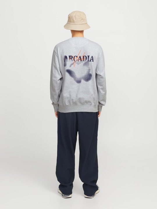 Immagine prodotto Jack & Jones Jjecharge Graphic Sweat O-N Styd Aw24 Ln (XL)